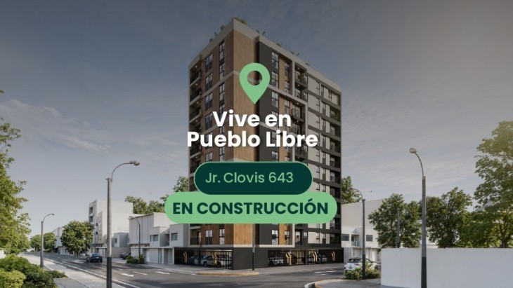 Fachada principal del proyecto Libertador en Pueblo Libre