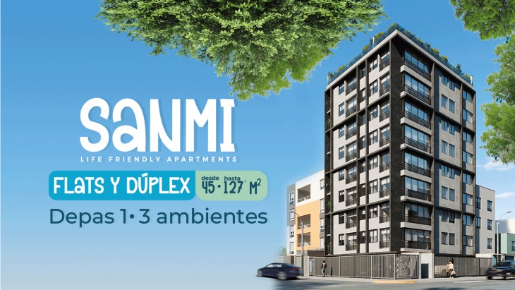 Fachada principal del proyecto SANMI en San Miguel