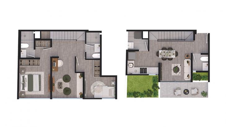Plano del modelo 903 del proyecto BLEND en San Miguel