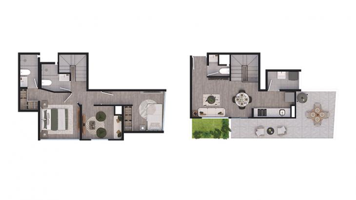 Plano del modelo 902 del proyecto BLEND en San Miguel