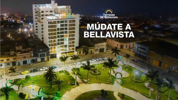 Fachada principal del proyecto TERRAZAS DE BELLAVISTA en Bellavista