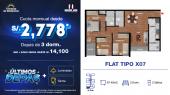 Plano del modelo TIPO7 del proyecto TERRAZAS DE BELLAVISTA en Bellavista