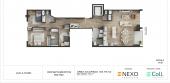 Plano del modelo X05 del proyecto Ávila Park en Santiago De Surco