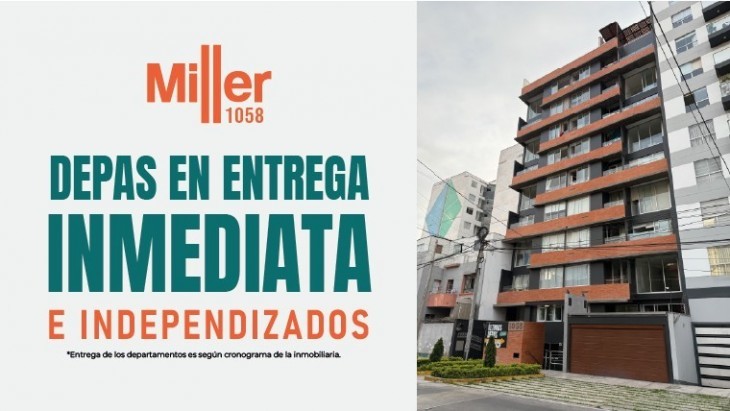 Fachada principal del proyecto Miller 1058 en Jesus Maria