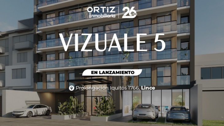 Fachada principal del proyecto Vizuale 5 en Lince