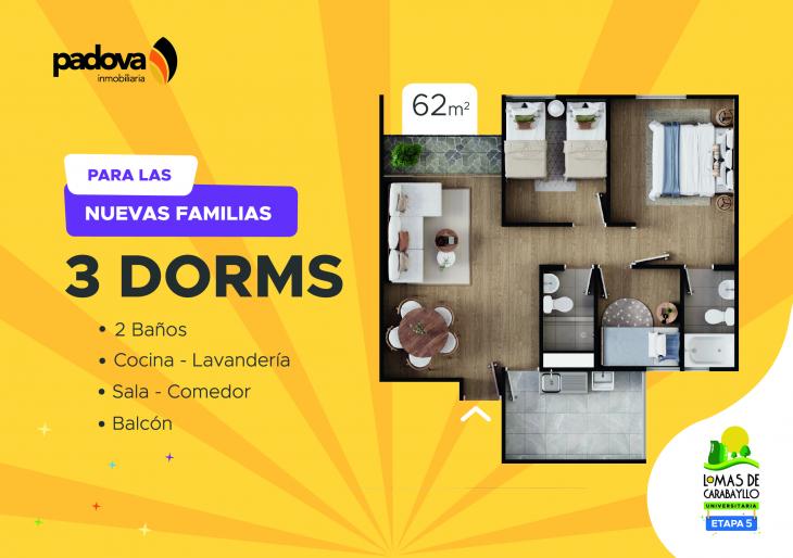 Plano del modelo x03 del proyecto Lomas de Carabayllo Etapa 5 en Carabayllo