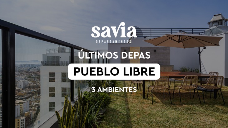 Fachada principal del proyecto Savia en Pueblo Libre