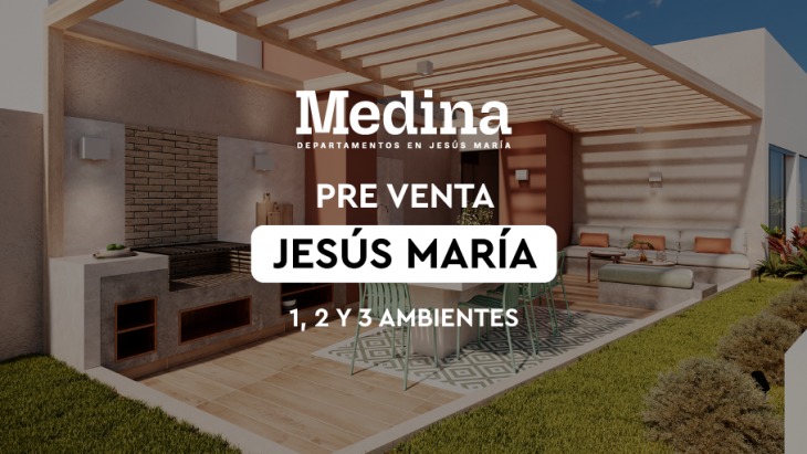 Fachada principal del proyecto MEDINA en Jesus Maria