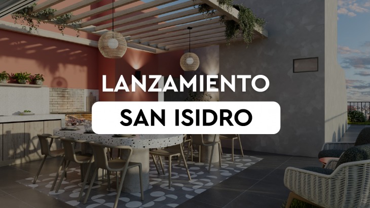 Fachada principal del proyecto Matiz en San Isidro