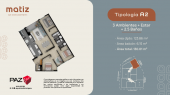 Plano del modelo A2 del proyecto Matiz en San Isidro