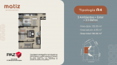 Plano del modelo A4 del proyecto Matiz en San Isidro