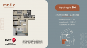 Plano del modelo B4 del proyecto Matiz en San Isidro