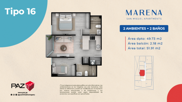 Plano del modelo 16 del proyecto Marena en San Miguel