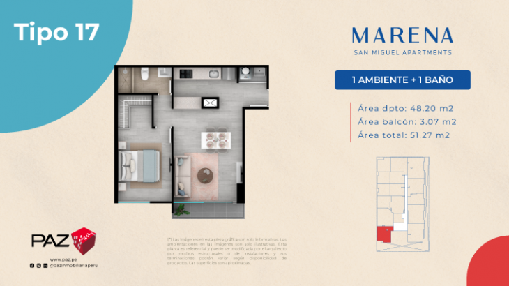 Plano del modelo 17 del proyecto Marena en San Miguel