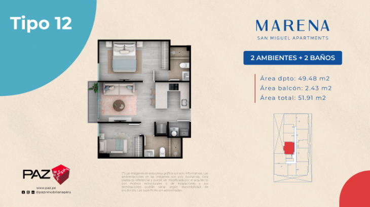Plano del modelo 12 del proyecto Marena en San Miguel