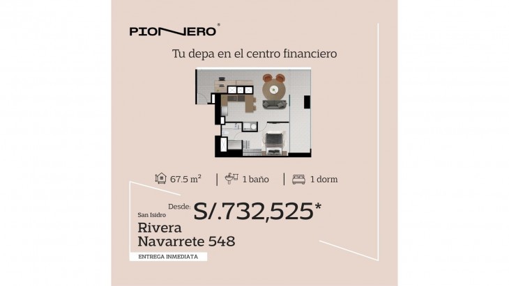 Departamentos en San Isidro