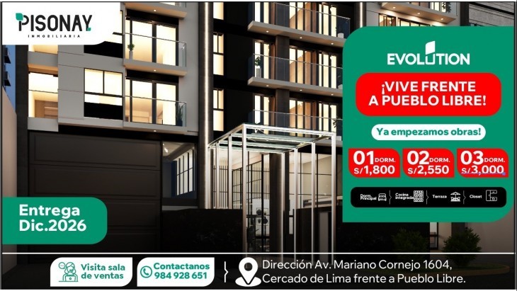 Departamentos en Cercado de lima