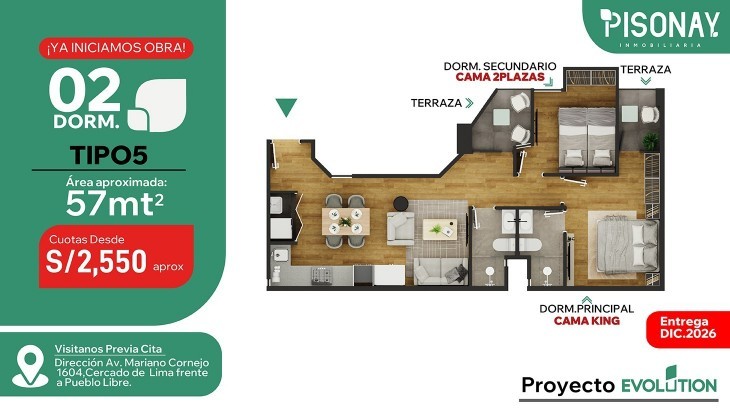 Departamentos en Cercado de lima