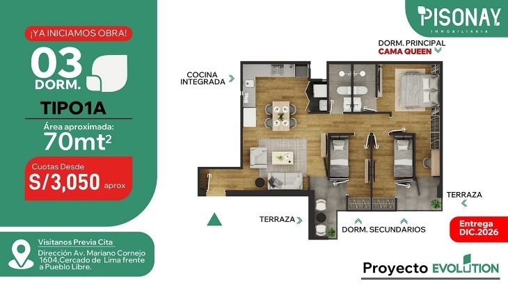 Departamentos en Cercado de lima