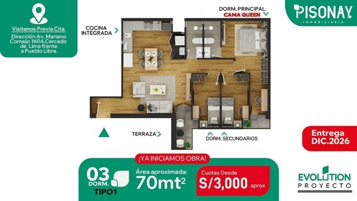 Departamentos en Cercado de lima