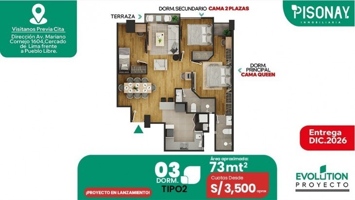 Departamentos en Cercado de lima