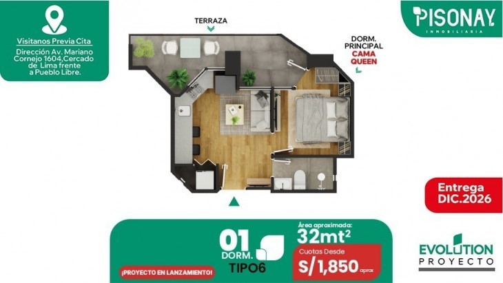 Departamentos en Cercado de lima