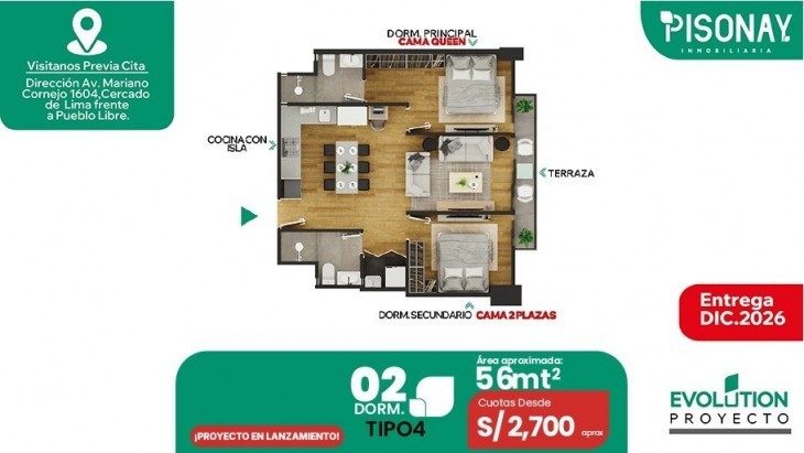 Departamentos en Cercado de lima