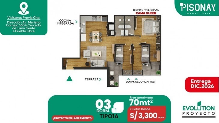 Departamentos en Cercado de lima