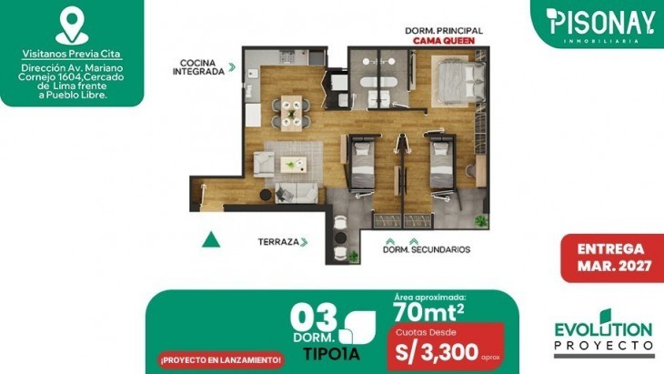 Departamentos en Cercado de lima