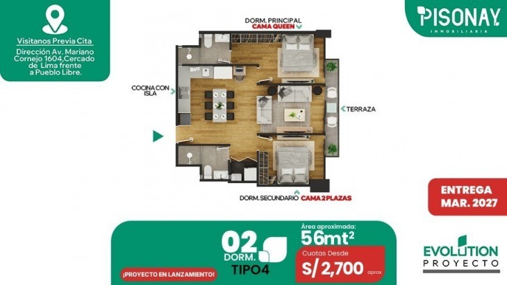 Departamentos en Cercado de lima