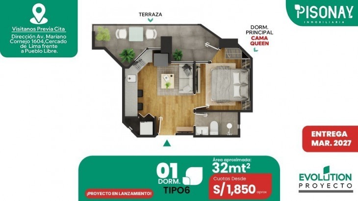 Departamentos en Cercado de lima