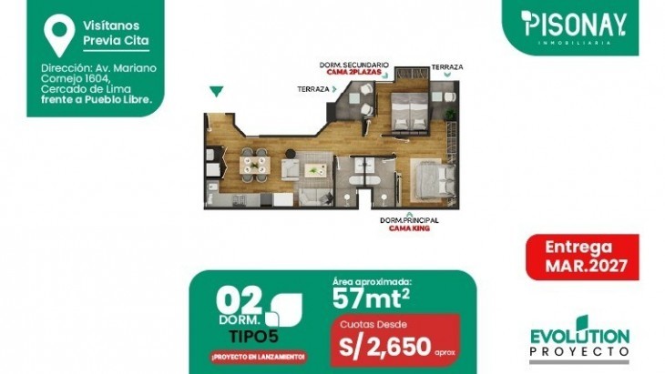 Departamentos en Cercado de lima
