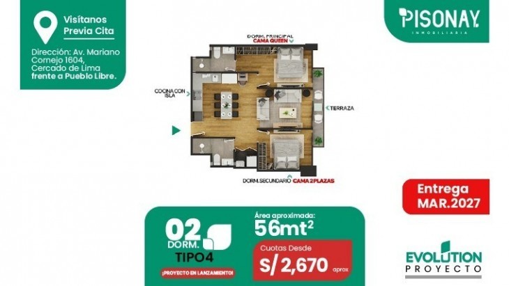 Departamentos en Cercado de lima