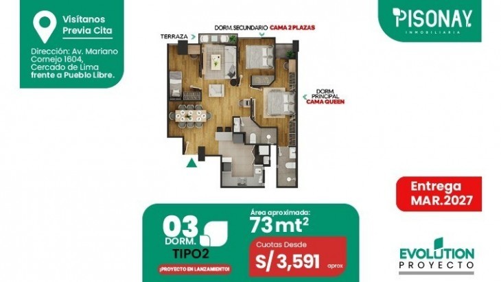 Departamentos en Cercado de lima