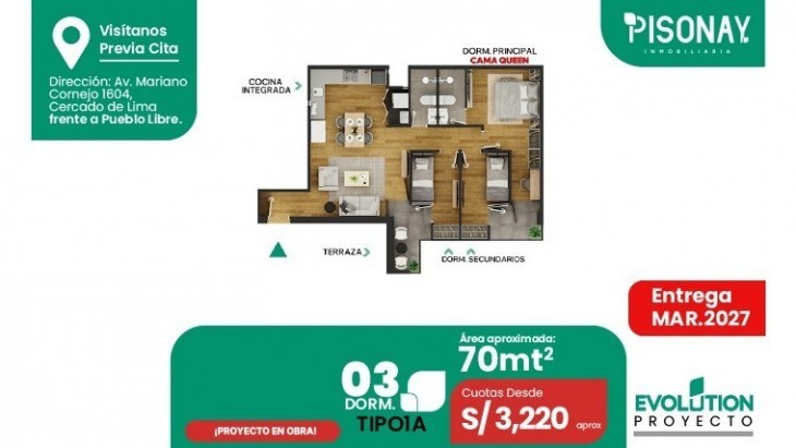 Departamentos en Cercado de lima