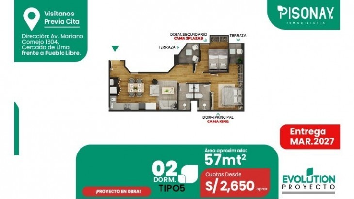 Departamentos en Cercado de lima