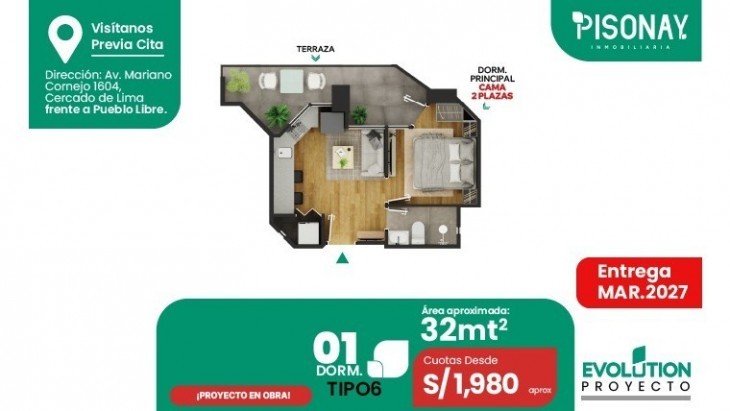 Departamentos en Cercado de lima