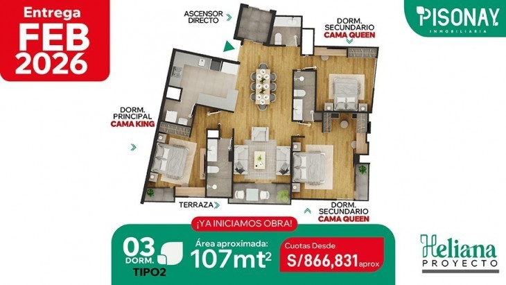 Departamentos en Santiago De Surco