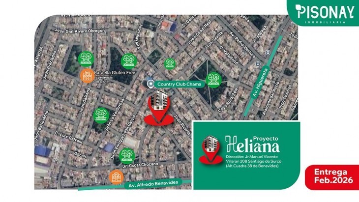Departamentos en Santiago De Surco