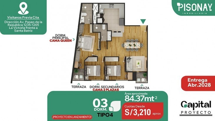 Departamentos en La Victoria