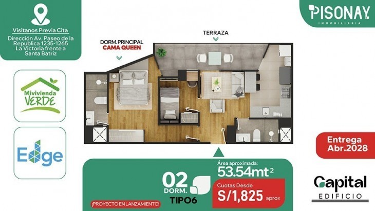 Departamentos en La Victoria