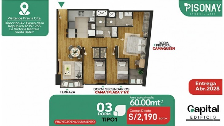 Departamentos en La Victoria