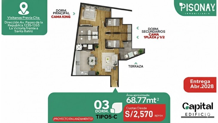 Departamentos en La Victoria