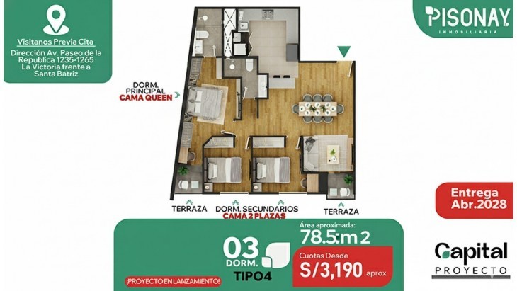 Departamentos en La Victoria