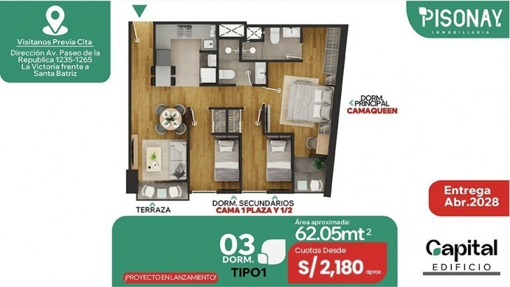 Departamentos en La Victoria