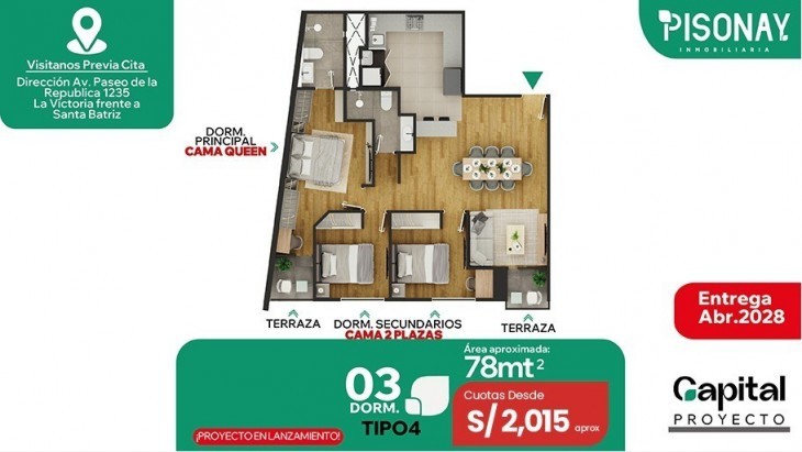 Departamentos en La Victoria