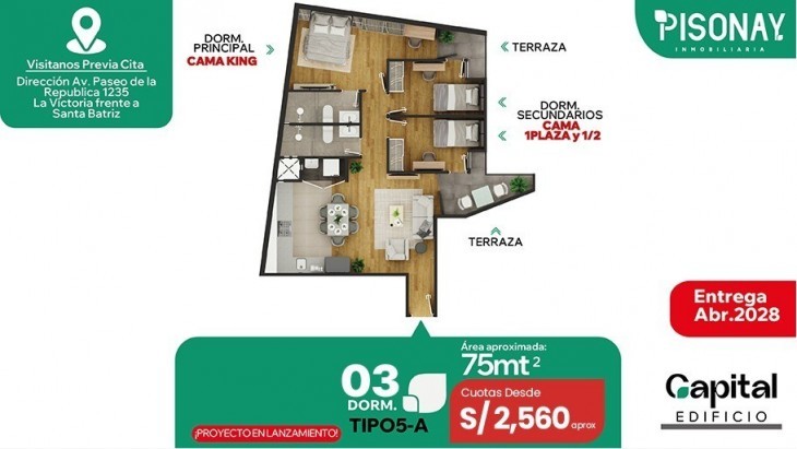 Departamentos en La Victoria