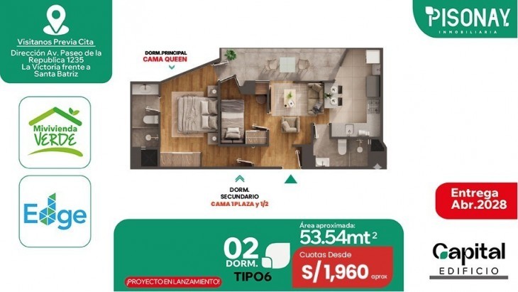 Departamentos en La Victoria