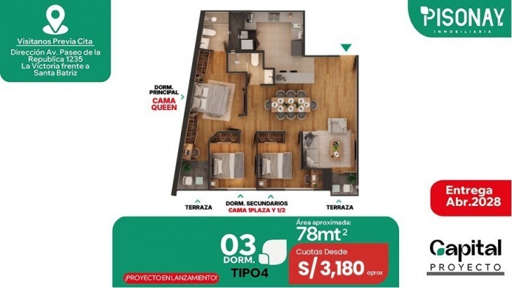 Departamentos en La Victoria