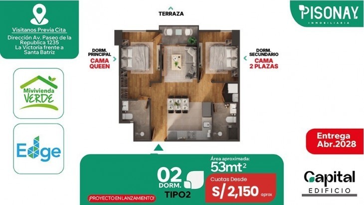 Departamentos en La Victoria